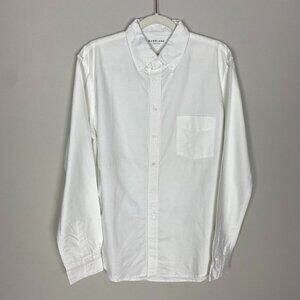Everlane L White Men's Button-Down Dress Shirt